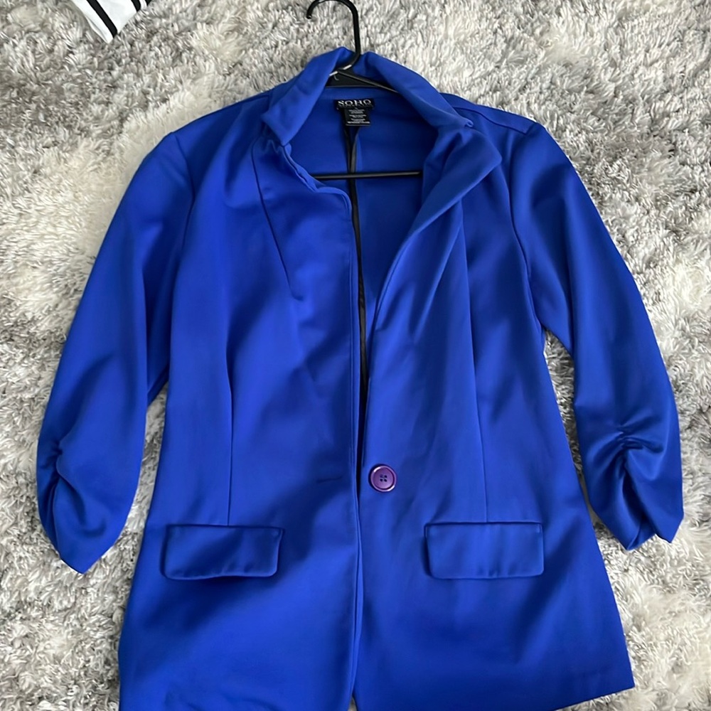 Royal Blue Women’s Blazer size Small
